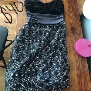 black homecoming dress